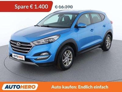 Blau Gebraucht 2017 Hyundai Tucson Edition SUV | € 14.990
