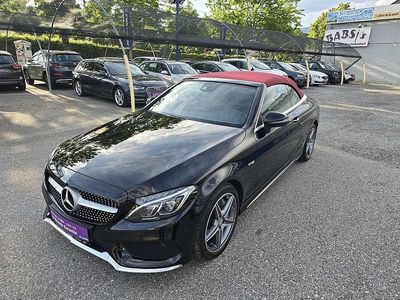 Schwarz Gebraucht 2017 Mercedes C400 AMG line Cabrio | € 54.900