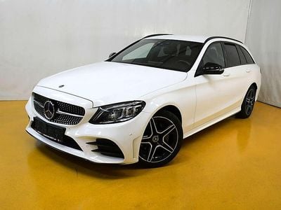 Gebraucht Mercedes C200 AMG line 160 PS (117 kW) 2019 Weiß Kombi