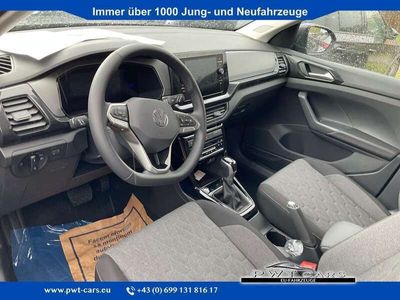 gebraucht VW T-Cross - 1.0 TSI 85 kW Life DSG Life, Facelift, AHK, Navi, Kamera, Winter, 17-Zoll