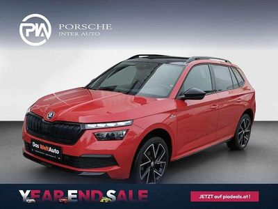 Dunkelrot metallic Gebraucht 2021 Skoda Kamiq Monte Carlo SUV | € 20.150 (Teuer)