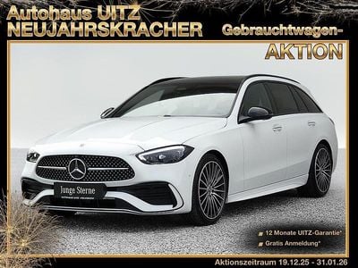 Gebraucht Mercedes C200 AMG 163 PS (119 kW) 2024 Weiß Kombi