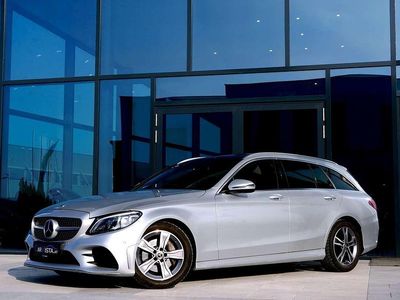 Gebraucht Mercedes C220 AMG line 194 PS (142 kW) 2019 Silber Kombi