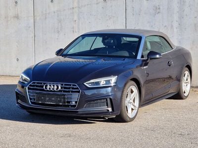 Gebraucht Audi A5 Cabriolet S-Line 190 PS (139 kW) 2017 Blau Cabrio