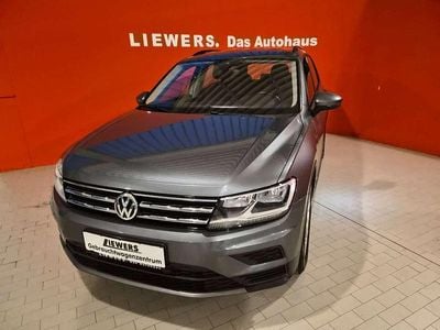 Gebraucht VW Tiguan Allspace Highline 150 PS (110 kW) 2021 Dunkelgrau  metallic SUV