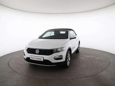 Gebraucht VW T-Roc Cabriolet Style 110 PS (80 kW) 2021 Weiß Cabrio