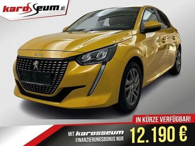 Gebraucht Peugeot 208 Active 75 PS (55 kW) 2021 Gelb Kleinwagen