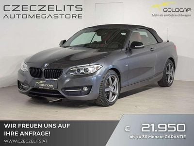 gebraucht BMW 220 i Cabrio Sport Line Aut.