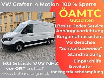 gebraucht VW Crafter Crafter 35 Kasten L3H3 4Motion AHK PS177 Standh...
