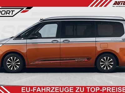 Neu VW California Edition 2025 Monosilber metallic / energetic orange metallic Van