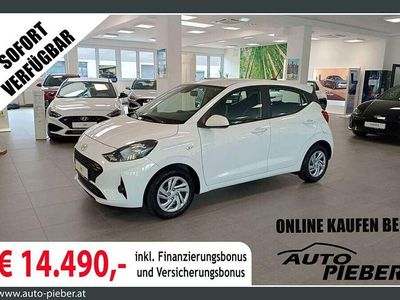 Neu Hyundai i10 GO! 63 PS (46 kW) 2025 Weiß Kleinwagen