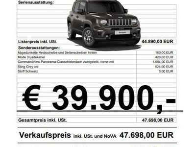 gebraucht Jeep Renegade LIMITED Plug-In-Hybrid 4XE