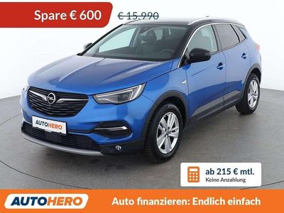 Gebraucht Opel Grandland X Innovation 131 PS (96 kW) 2018 Blau SUV