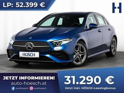 Blau Gebraucht 2024 Mercedes A200 Advanced Plus Limousine | € 32.790 (Fairer Preis)