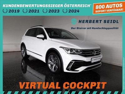 Weiß Gebraucht 2021 VW Tiguan R-line SUV | € 29.880 (Etwas zu teuer)