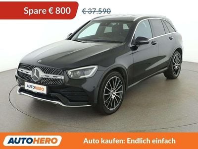 Gebraucht Mercedes GLC220 AMG line 194 PS (142 kW) 2019 Schwarz SUV