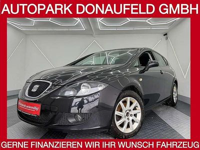 Gebraucht Seat Leon Reference 86 PS (63 kW) 2008 Schwarz Kleinwagen