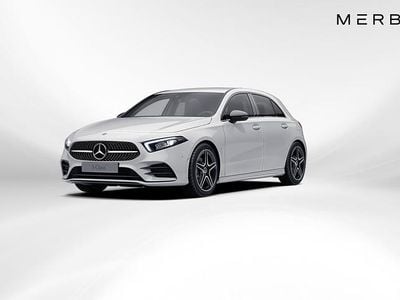Polarweiß Gebraucht 2021 Mercedes A180 AMG line Limousine | € 26.990 (Fairer Preis)