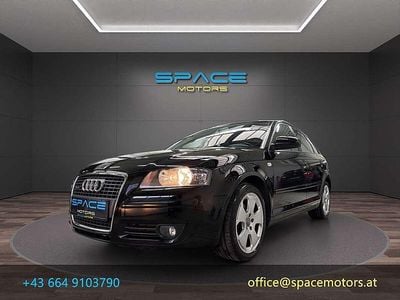 Schwarz Gebraucht 2006 Audi A3 Ambition Kleinwagen | € 5.490 (Superpreis)
