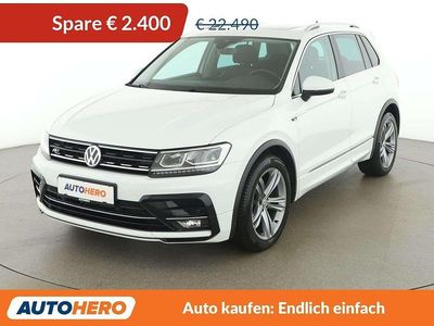 Gebraucht VW Tiguan Comfortline 125 PS (91 kW) 2018 Weiß SUV