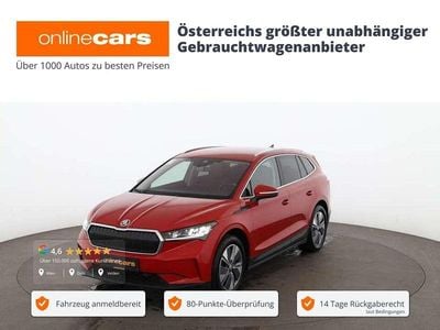 Rot Gebraucht 2021 Skoda Enyaq iV ecoSuite SUV | € 25.290 (Superpreis)