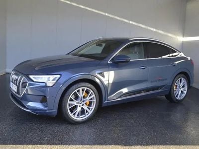 Gebraucht Audi e-tron Sportback 158 kW (215 PS) 2021 Mittelblau  metallic SUV