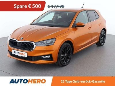 Orange Gebraucht 2022 Skoda Fabia Style Kleinwagen | € 17.490 (Guter Preis)