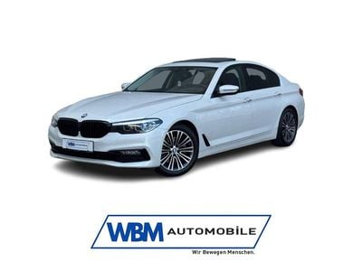 Gebraucht BMW 520 Sport Line 190 PS (139 kW) 2018 Weiß Limousine