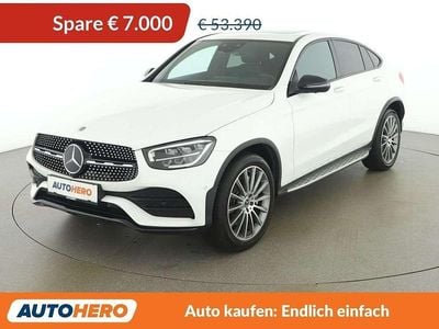 Gebraucht Mercedes GLC220 AMG line 194 PS (142 kW) 2021 Weiß SUV