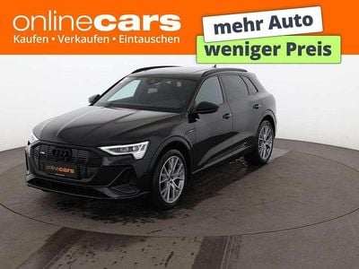 Gebraucht Audi e-tron S-Line 300 kW (408 PS) 2021 Schwarz SUV