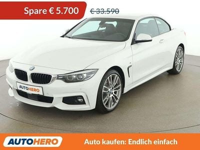Gebraucht BMW 430 Cabriolet M Sport 252 PS (185 kW) 2017 Weiß Cabrio