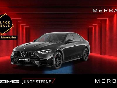 Schwarz Gebraucht 2025 Mercedes C63S AMG AMG Limousine | € 109.990
