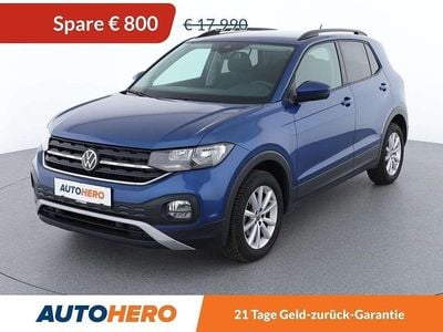Blau Gebraucht 2021 VW T-Cross Life SUV | € 17.190 (Fairer Preis)