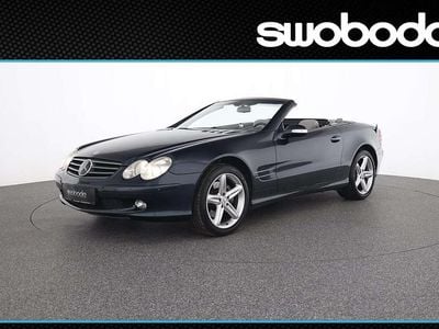 Gebraucht Mercedes SL500 306 PS (225 kW) 2003 Blau Cabrio