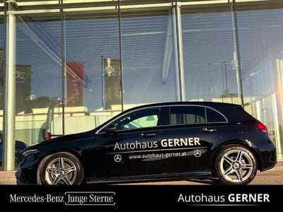 Schwarz Gebraucht 2025 Mercedes A180 AMG line Limousine | € 33.900