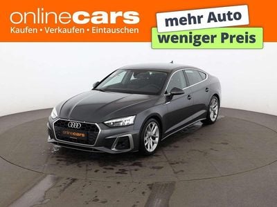 Gebraucht Audi A5 Sportback S-Line 136 PS (100 kW) 2021 Grau Kleinwagen
