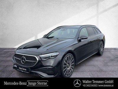Gebraucht Mercedes E220 AMG 197 PS (144 kW) 2024 Schwarz Kombi