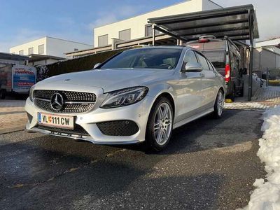 gebraucht Mercedes C180 BlueTEC AMG Line A-Edition Plus Aut.