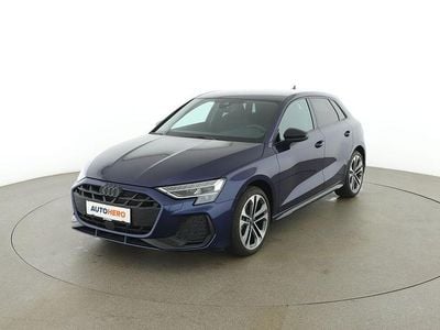 Blau Gebraucht 2024 Audi A3 Sportback S-Line Kleinwagen | € 31.690 (Teuer)