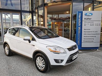 Panther schwarz mettallic Gebraucht 2008 Ford Kuga Titanium SUV | € 9.590