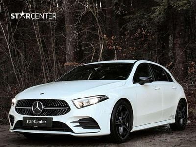 Weiß Gebraucht 2021 Mercedes A200 AMG line Kleinwagen | € 25.900 (Fairer Preis)