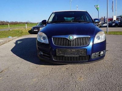 Blau Gebraucht 2008 Skoda Fabia SportLine Limousine | € 1.790