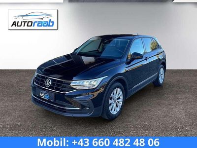 Gebraucht VW Tiguan 150 PS (110 kW) 2021 Schwarz SUV