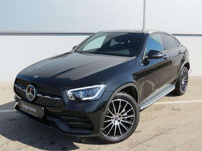 Schwarz Gebraucht 2020 Mercedes GLC300e AMG line Coupé | € 54.890