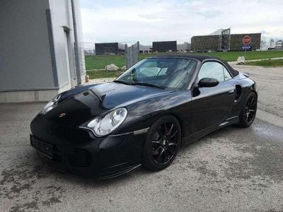 Schwarz Gebraucht 2003 Porsche 911 Turbo Cabriolet Cabrio | € 46.000