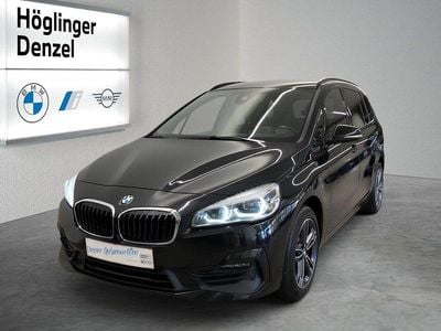 Gebraucht BMW 218 Gran Tourer Efficient Dynamics 150 PS (110 kW) 2021 Saphirschwarz Van / Kleinbus