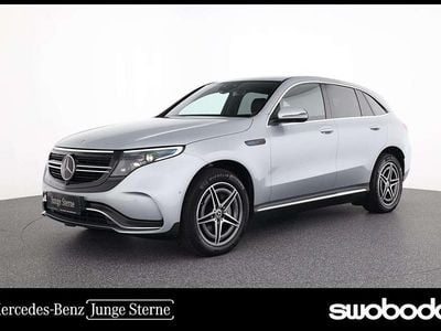 Gebraucht Mercedes EQC400 AMG line 300 kW (408 PS) 2021 Hightechsilber SUV