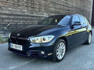 Schwarz Gebraucht 2015 BMW 118 Sport Line Kleinwagen | € 13.999 (Fairer Preis)