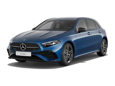 Blau Gebraucht 2024 Mercedes A180 AMG line Limousine | € 38.790 (Teuer)