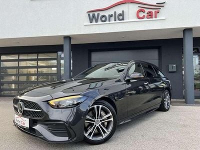 Grau Gebraucht 2022 Mercedes C220 AMG line Kombi | € 41.990 (Teuer)
